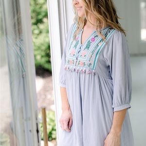 Gray beach Umgee dress